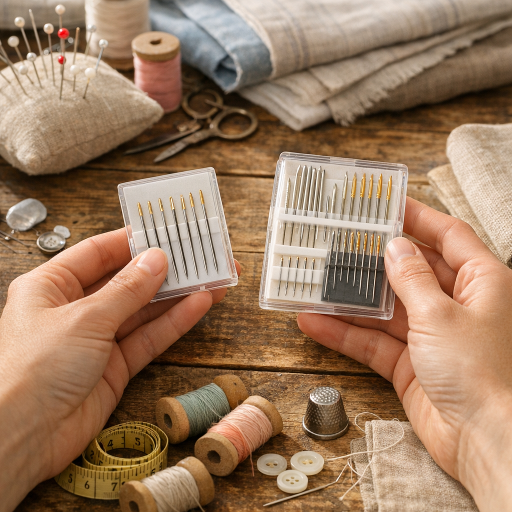 Faut-il acheter tout de suite un type précis d’aiguille, ou un assortiment ?