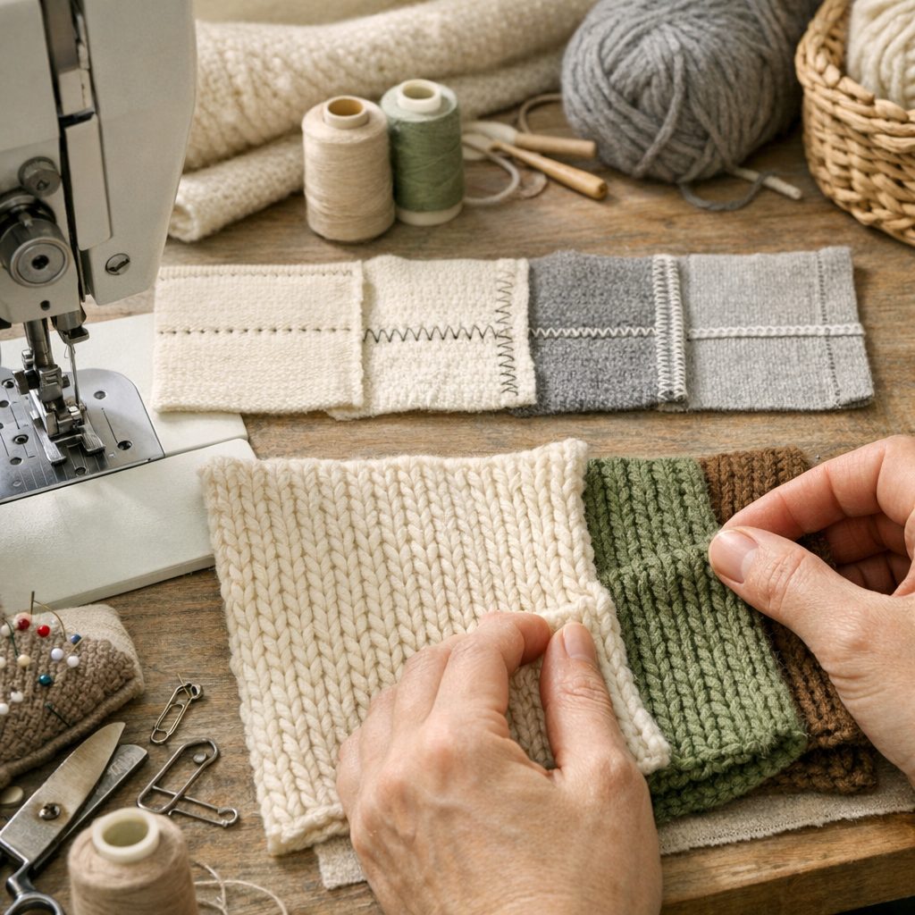 Comment assembler un tricot proprement sans coutures maladroites