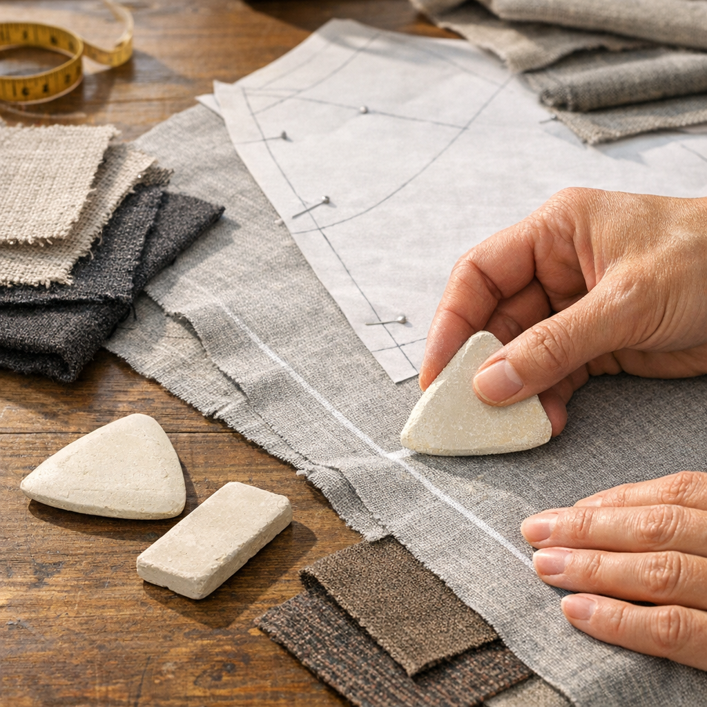 Comment choisir une Craie de Couture selon votre tissu