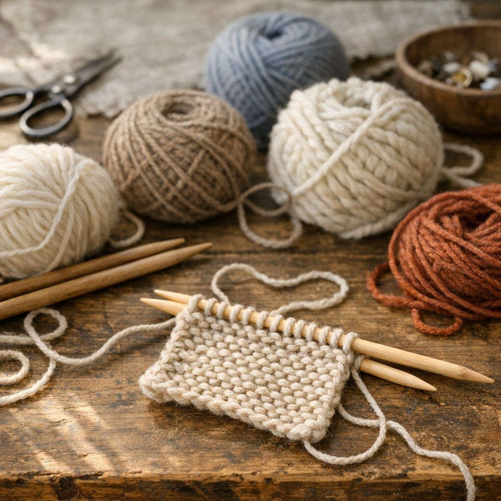 Comment choisir une laine quand on débute le tricot