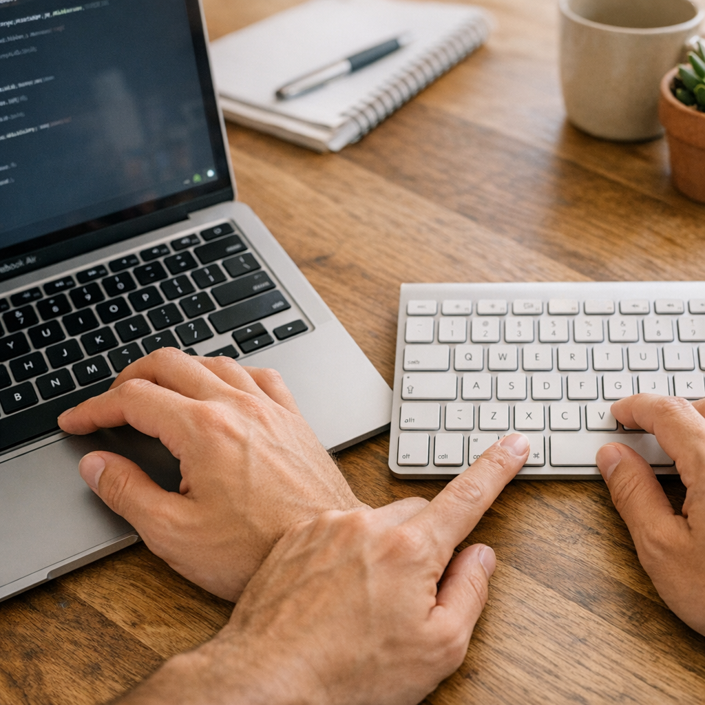 MacBook Air, clavier externe ou QWERTY : adapter le geste