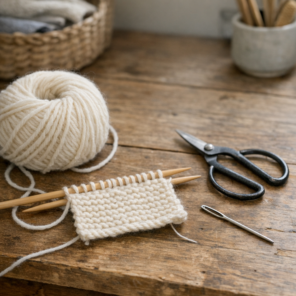 Comment faire du Tricot quand on débute vraiment ?