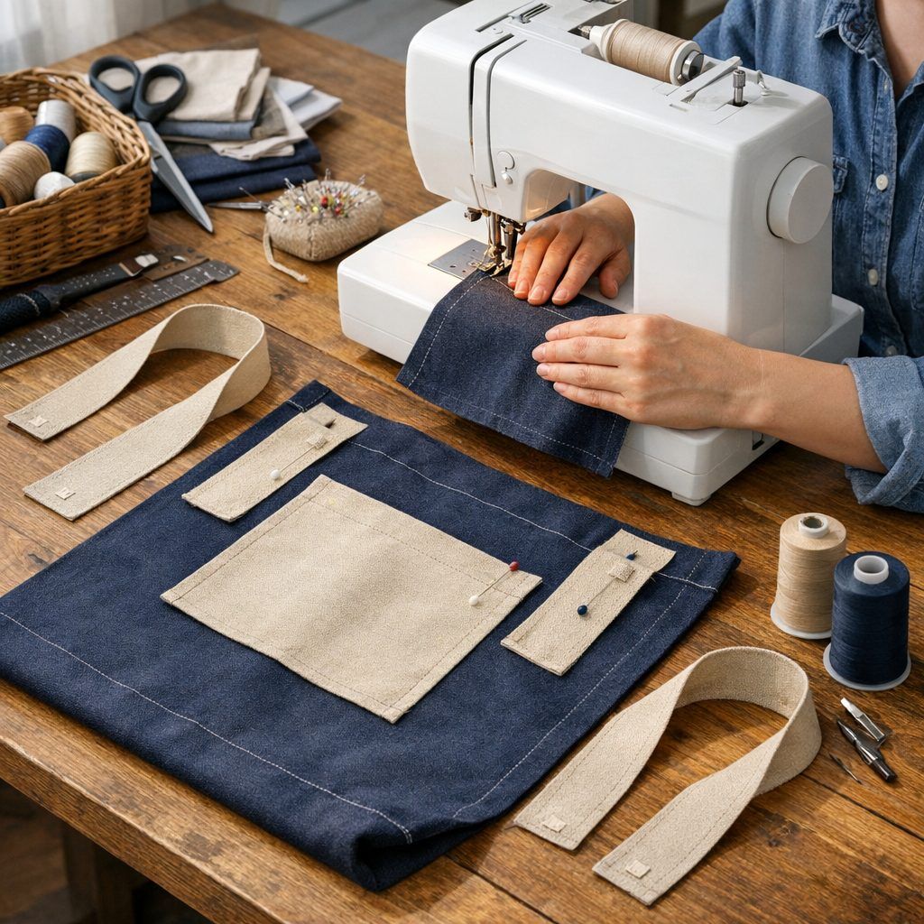 Coudre un Tote bag débutant : le tuto pour un sac solide