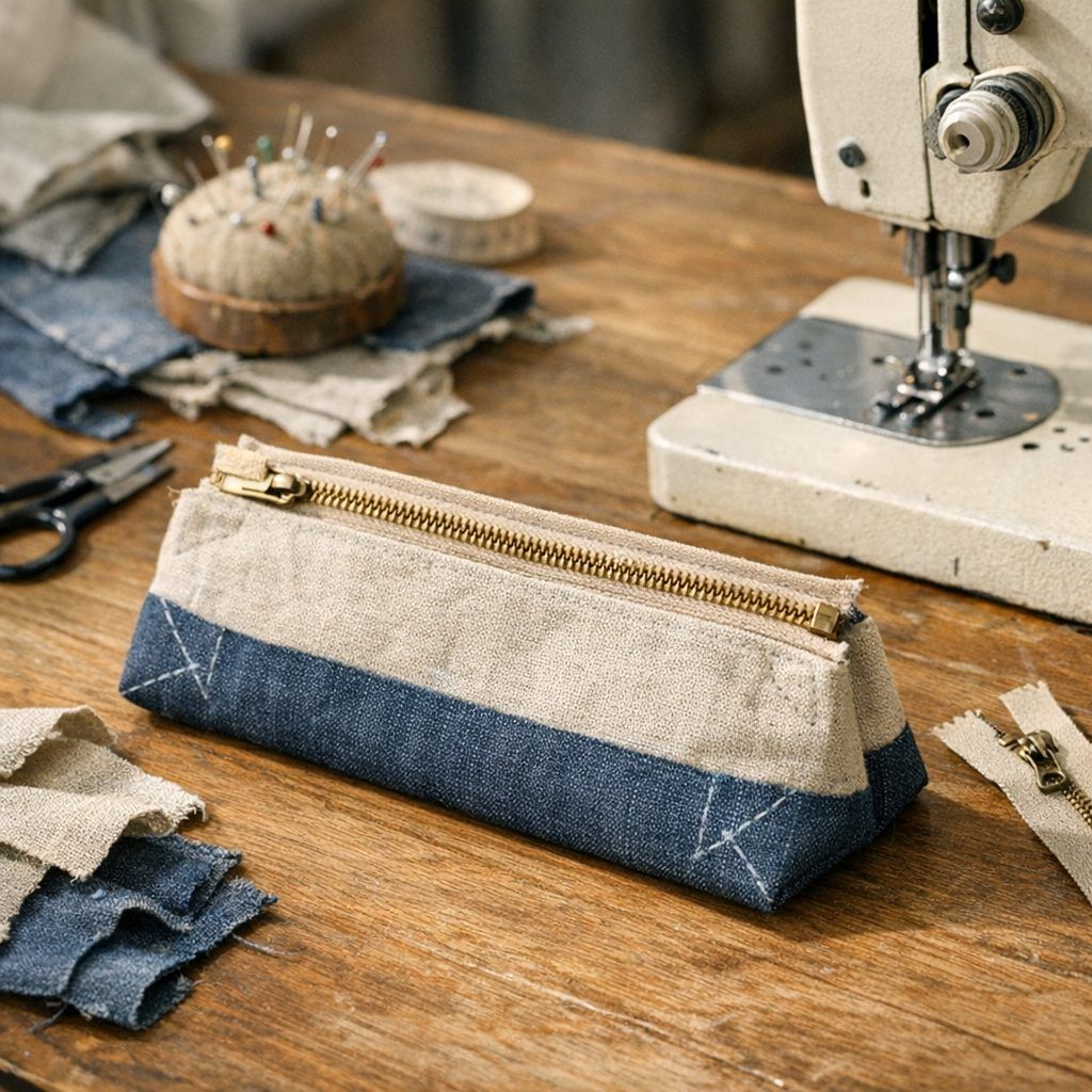 Comment coudre une trousse simple avec des angles bien nets