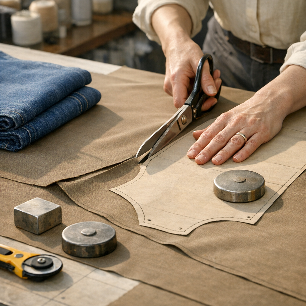 Comment couper un tissu sans le déformer selon sa matière