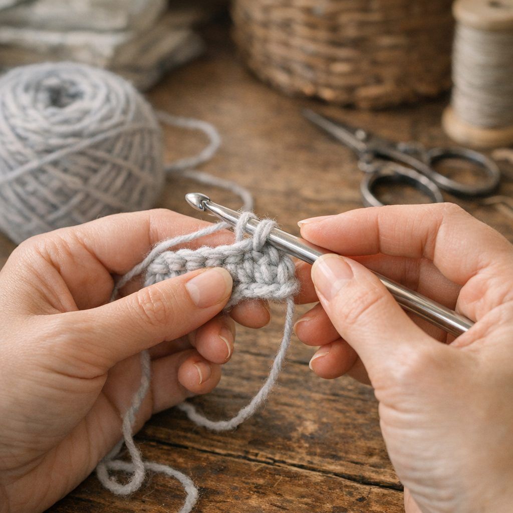 Comment réussir la demi-bride au crochet quand on débute