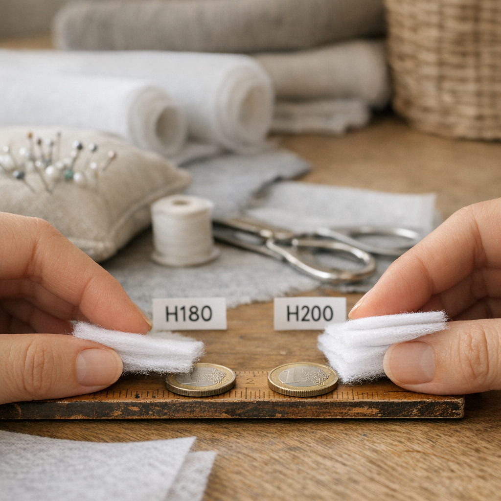 Quelle est l’épaisseur d’un thermocollant ? Des repères concrets avec H180 et H200