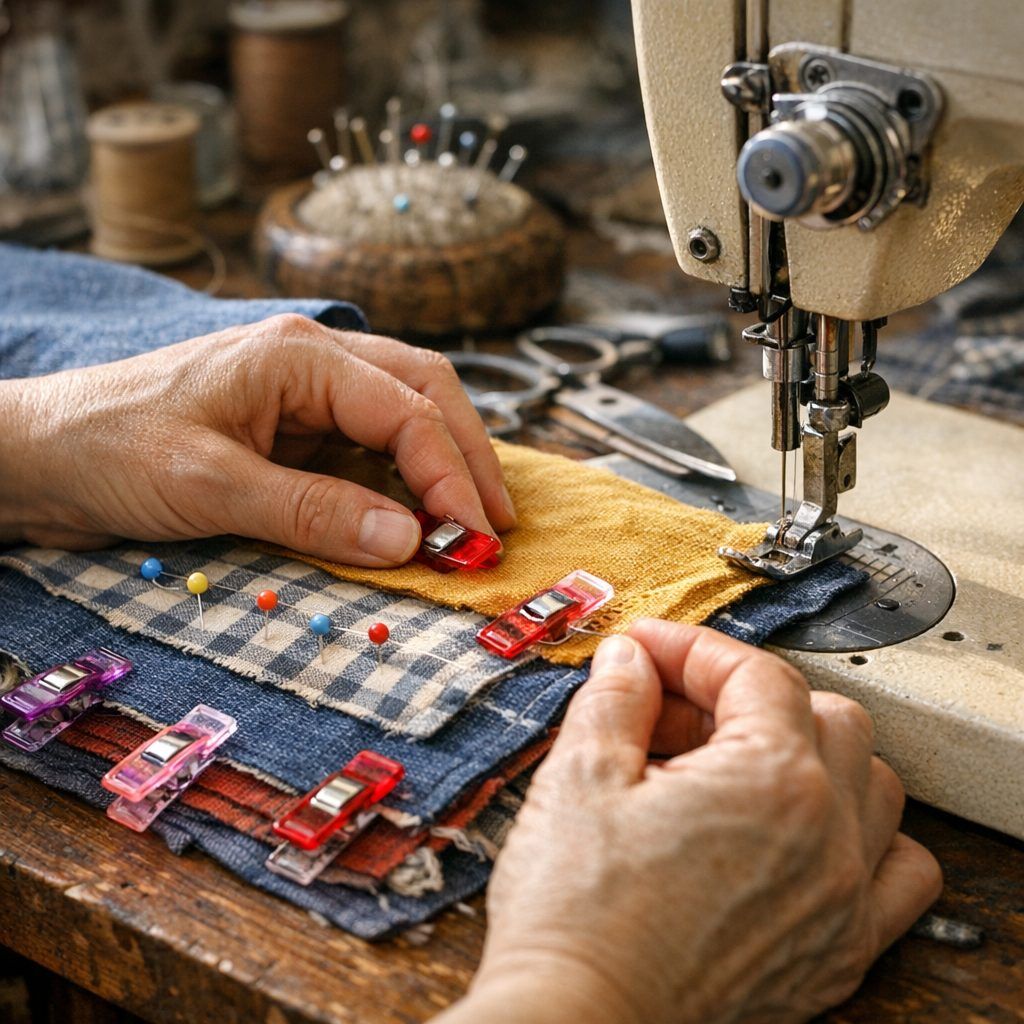 Comment choisir entre Épingles et Pinces en Couture