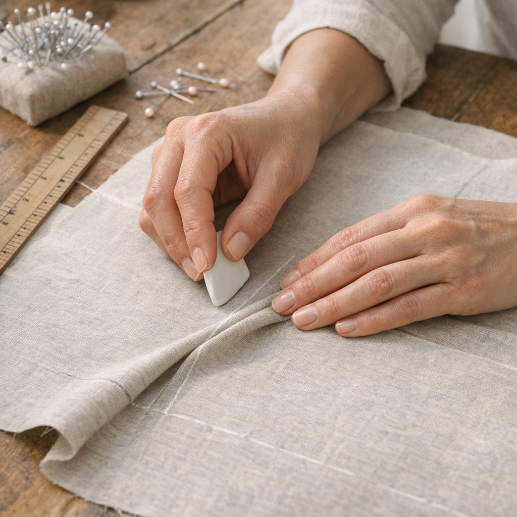 Comment faire des pinces en couture sans faux plis