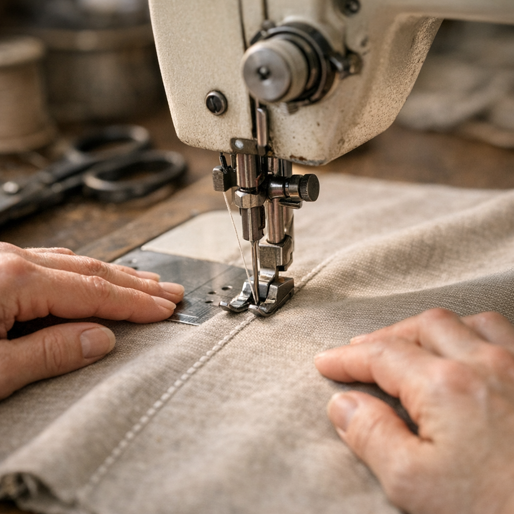 Comment faire une chaînette régulière à la machine