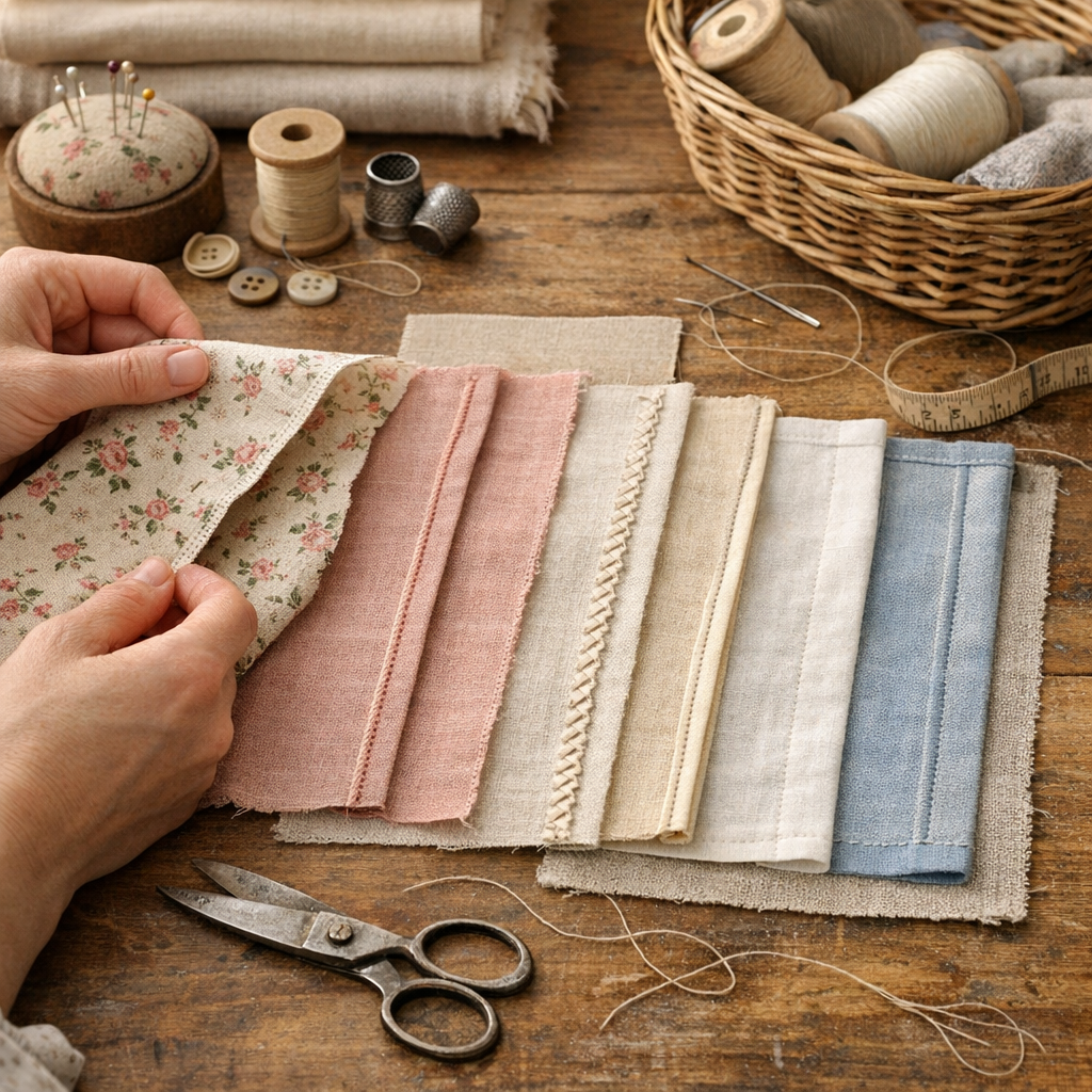 6 finitions couture sans surjeteuse pour de vraies marges propres