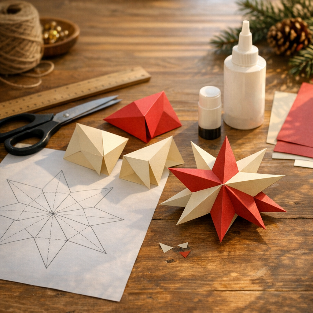 Un patron d’étoile 3D à imprimer simplifie vos décors