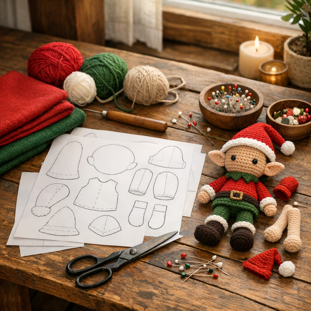 Quel Patron de Lutin gratuit faut-il choisir pour Noël ?