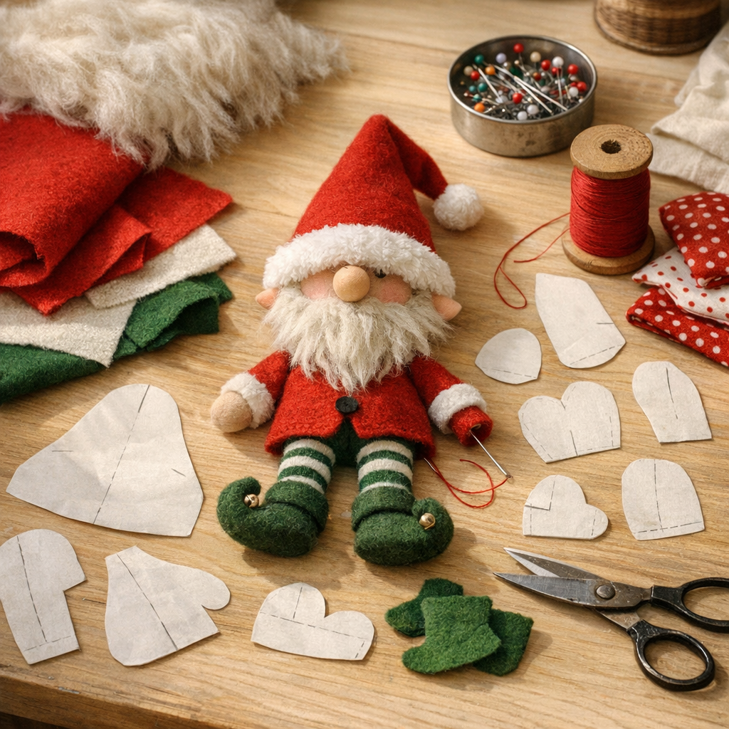 Quel Patron de Lutin de Noël gratuit choisir pour coudre ?