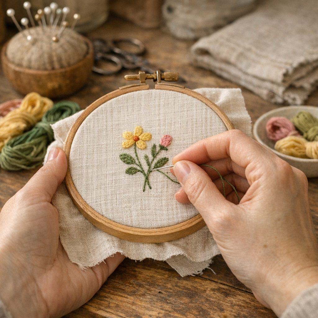 Quels points de broderie apprendre quand on débute ?
