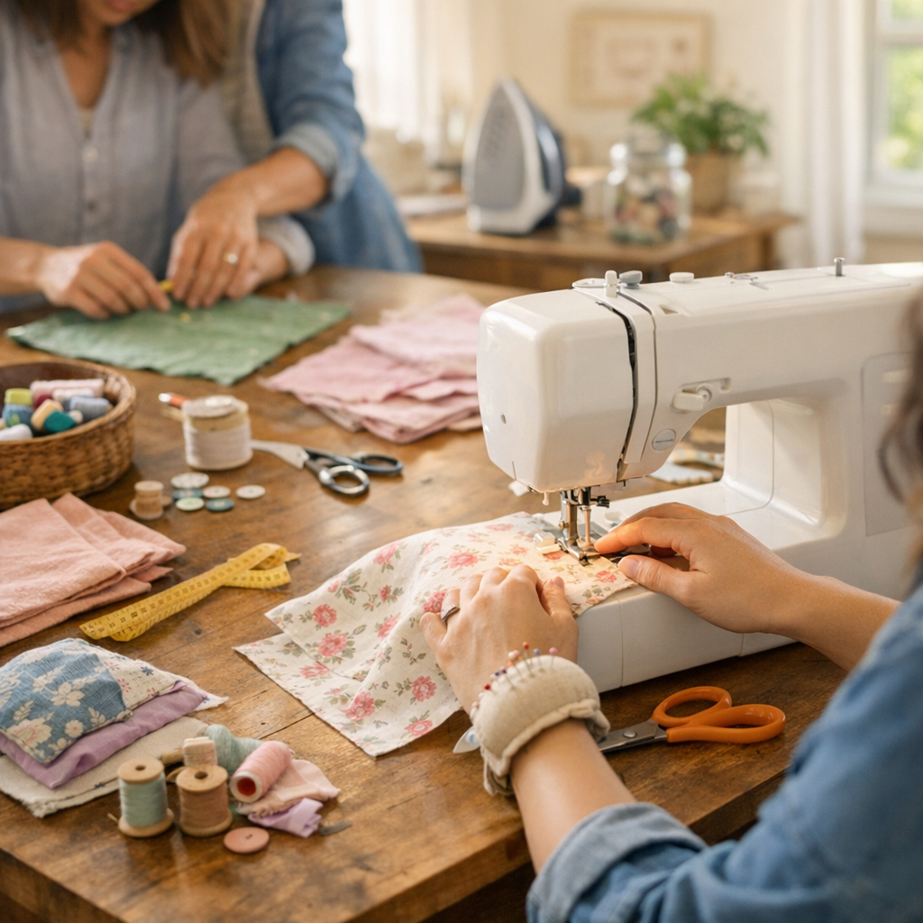 Des projets couture faciles qui apprennent vraiment les bons gestes