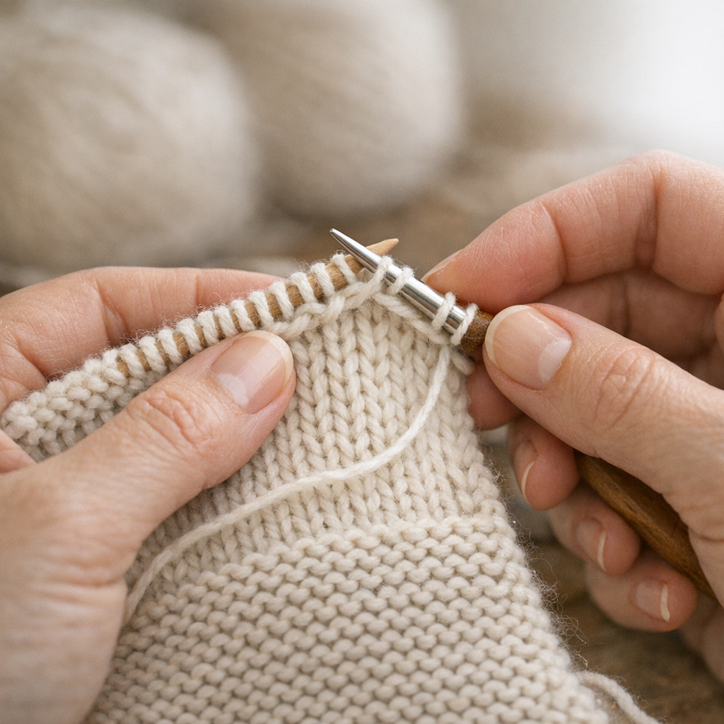 Comment Rabattre les mailles Souplement selon votre bordure