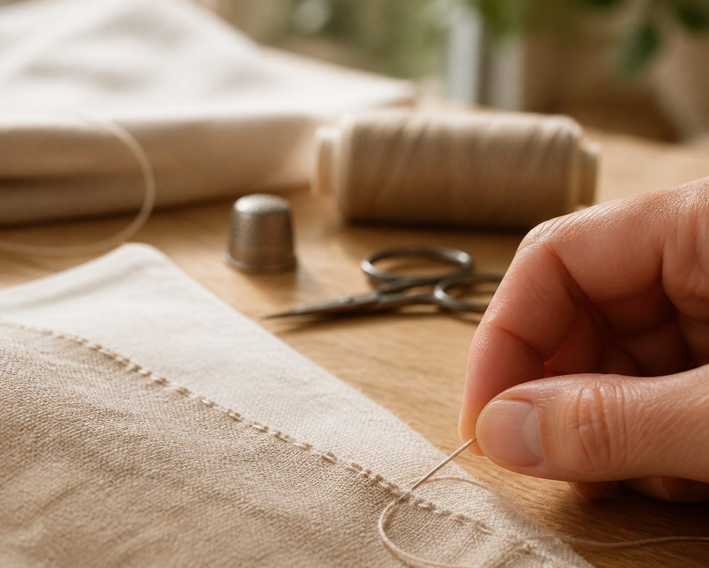 Rendre la couture au point arrière régulière et résistante