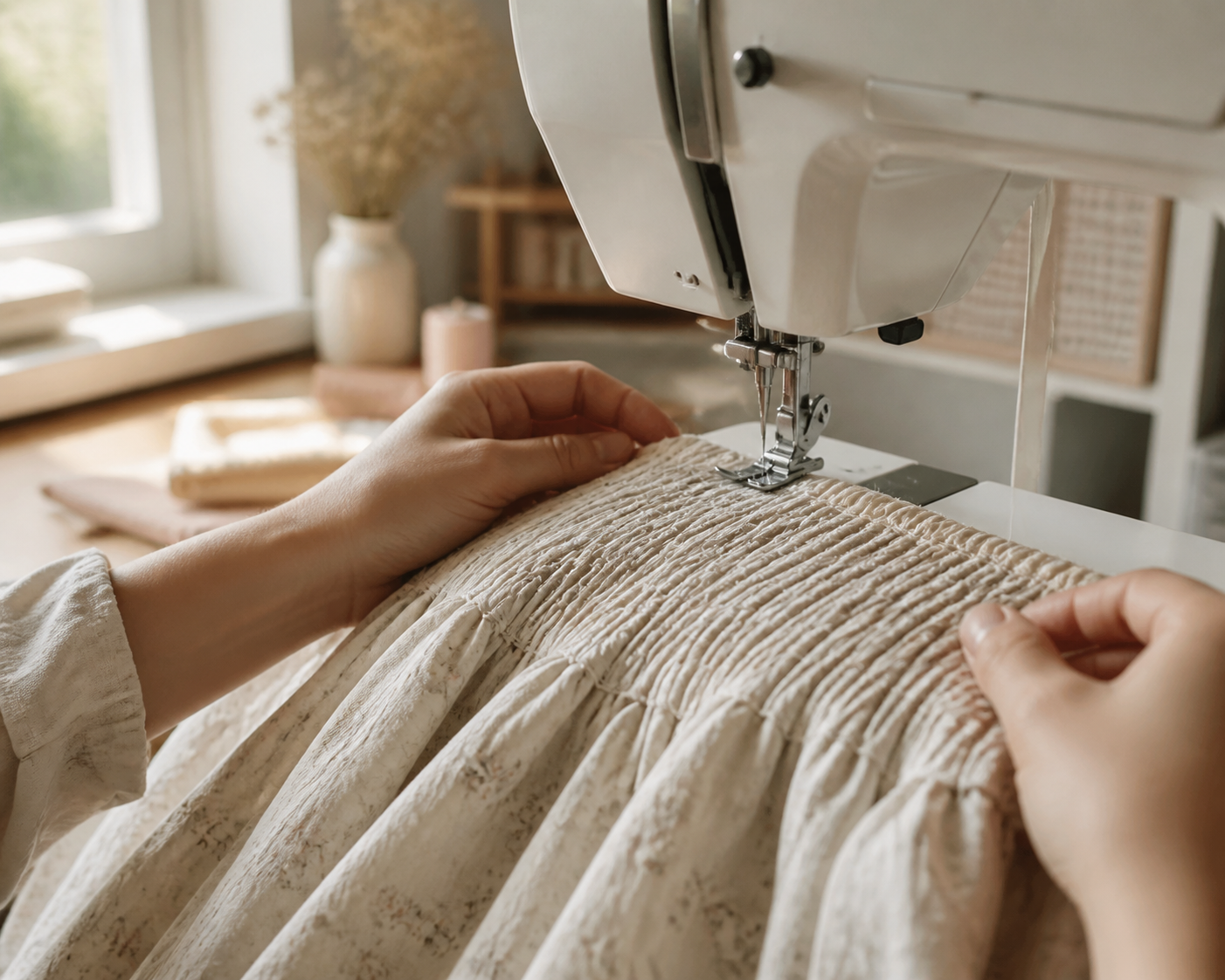 Les smocks couture : choisir sa méthode et les coudre à la machine