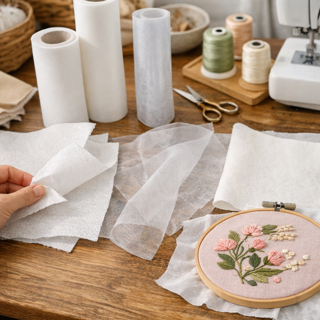 Types de stabilisateur broderie : lequel choisir selon le tissu et le retrait voulu ?