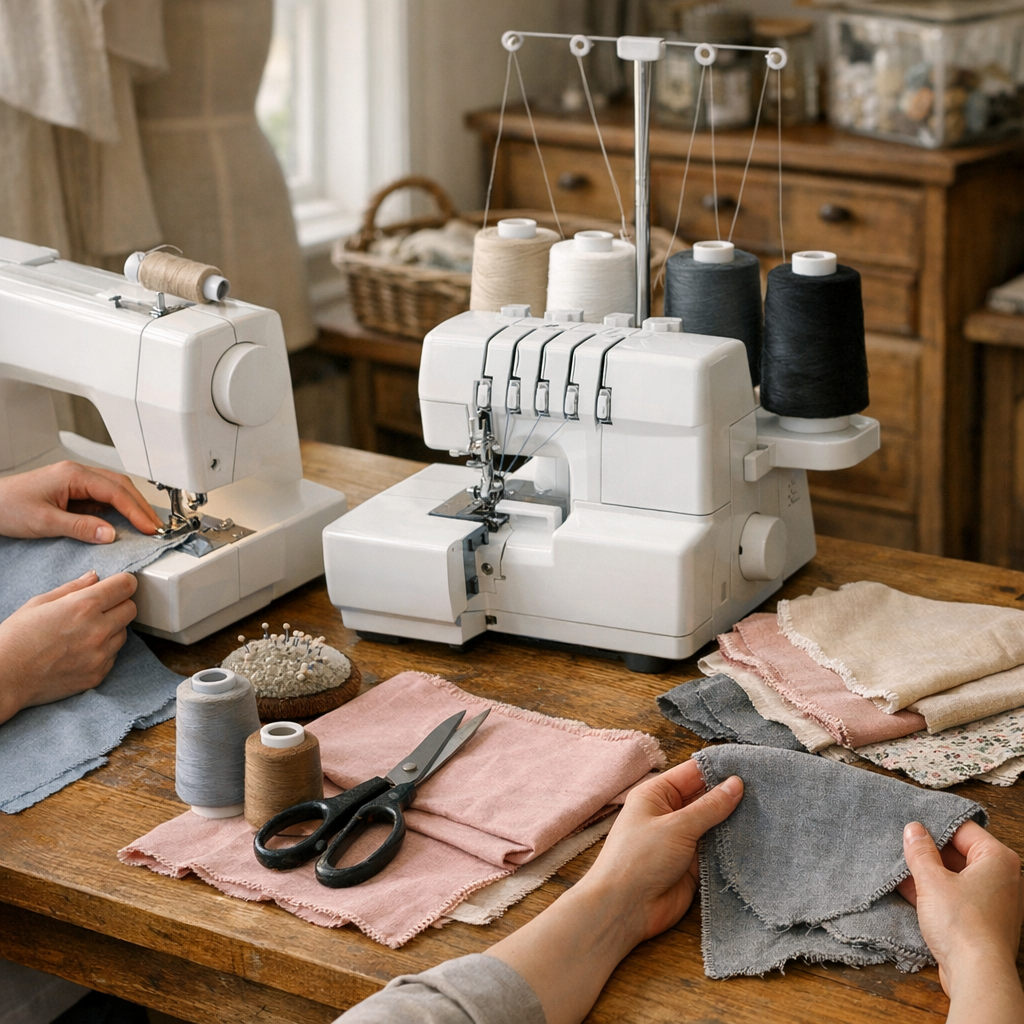Faut-il choisir une Surjeteuse ou une Machine à Coudre ?