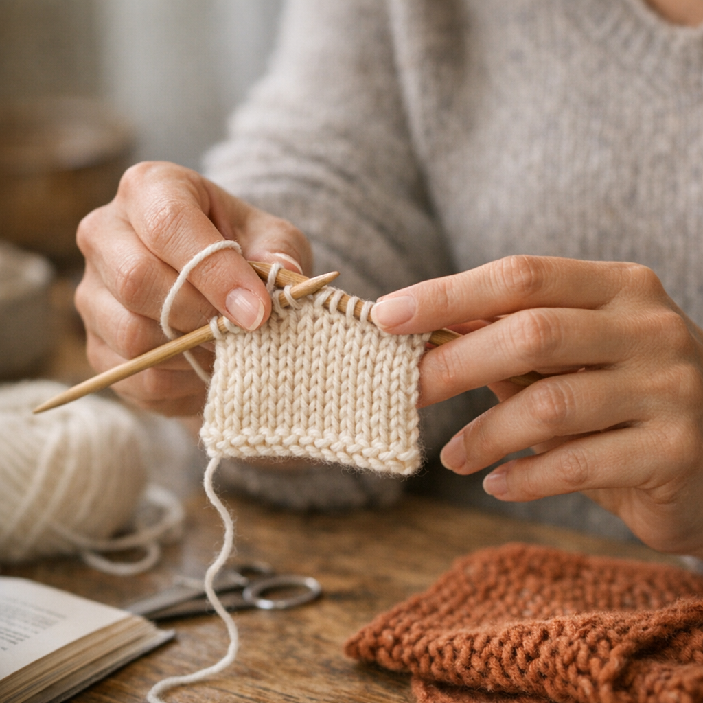 Comment avoir une bonne tension au tricot ?