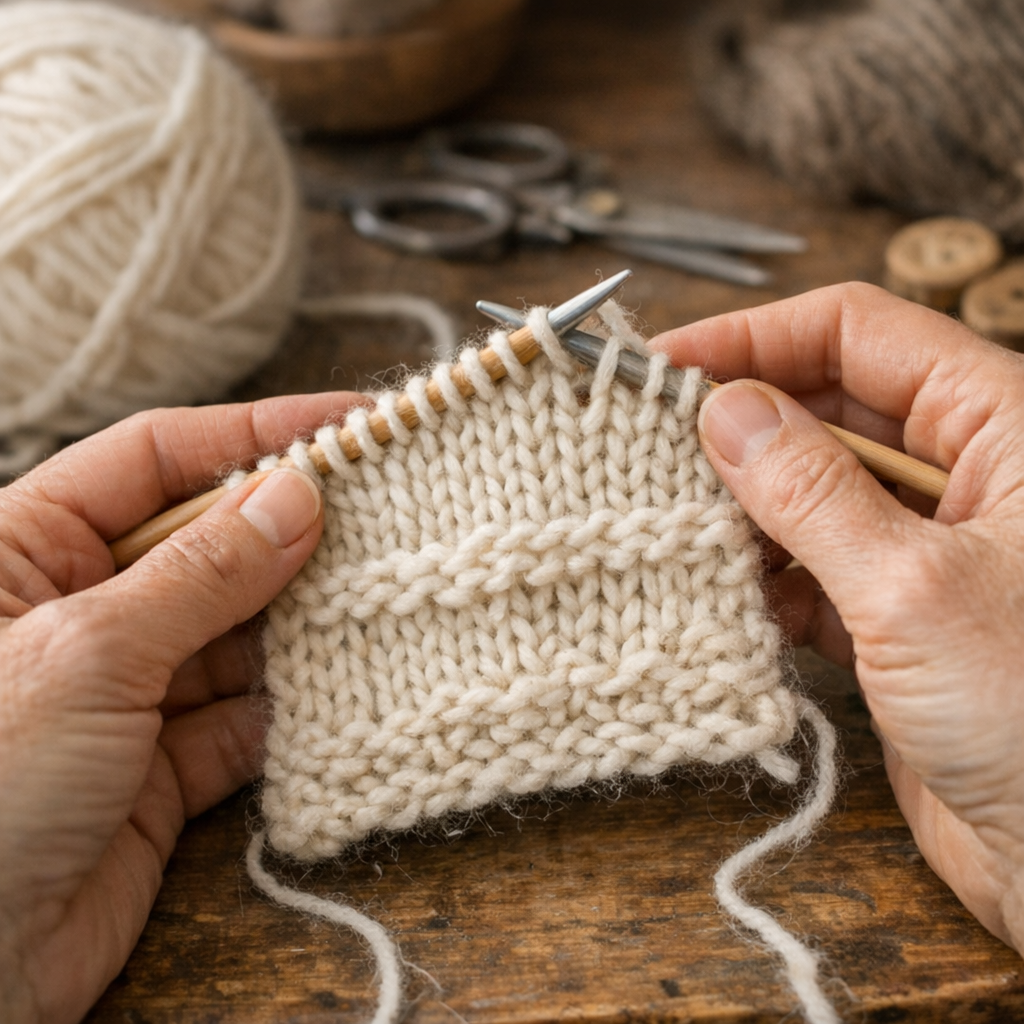 Comment obtenir une tension régulière au tricot