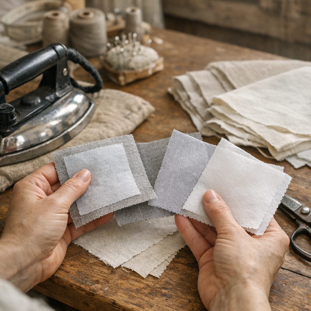 Le thermocollant fin ou épais se choisit selon le tissu