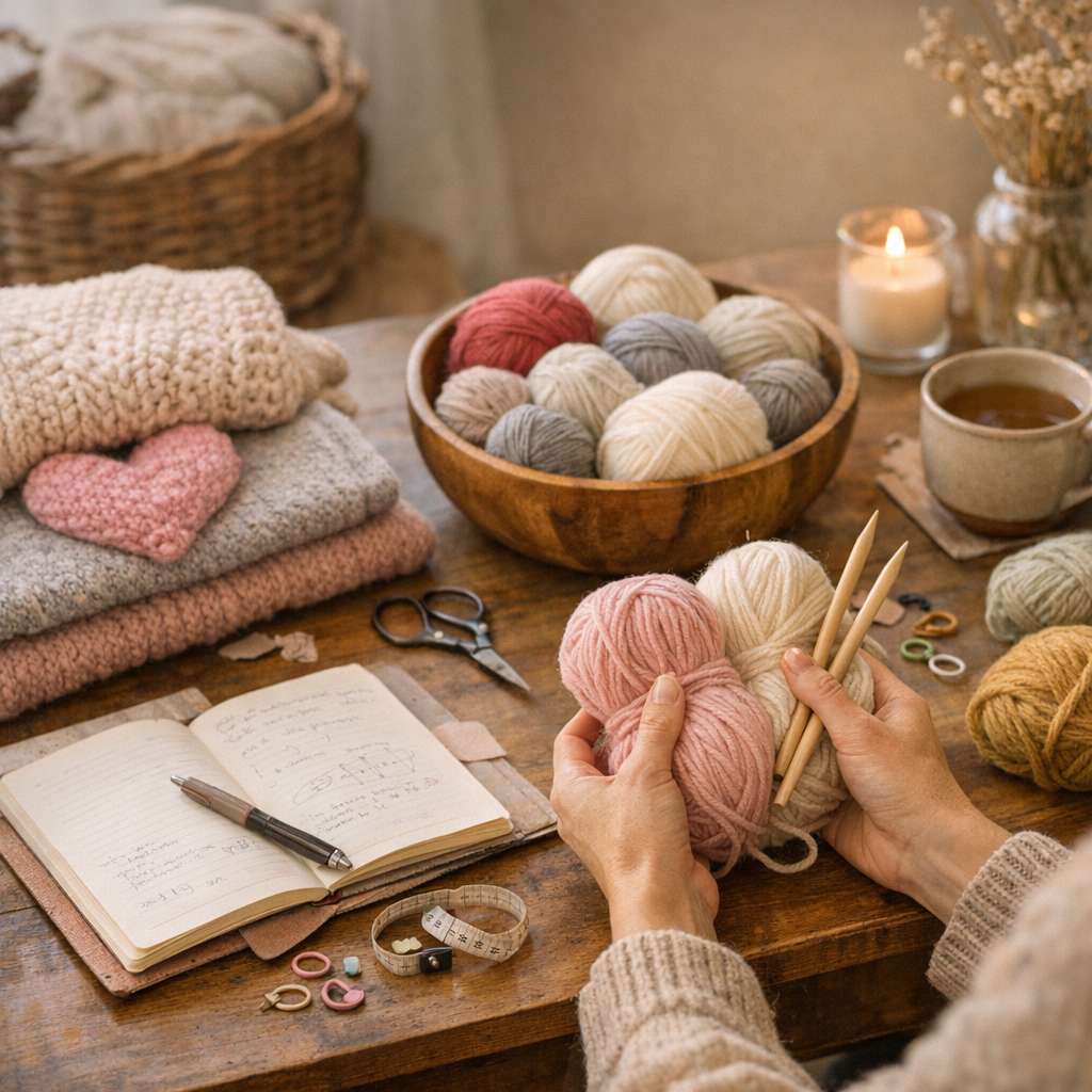 J’ai des besoins ou je tricote : quels ouvrages préparer sans se tromper ?