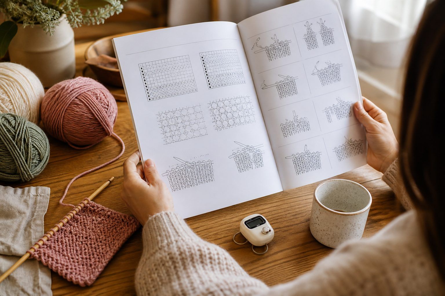More ideas, moins d’erreurs : lire un tuto tricot avant de monter les mailles